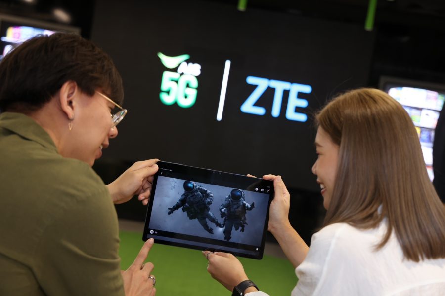 AIS and ZTE Co-announce World’s First Eyewear-free 3D Tablet Using AI Technology