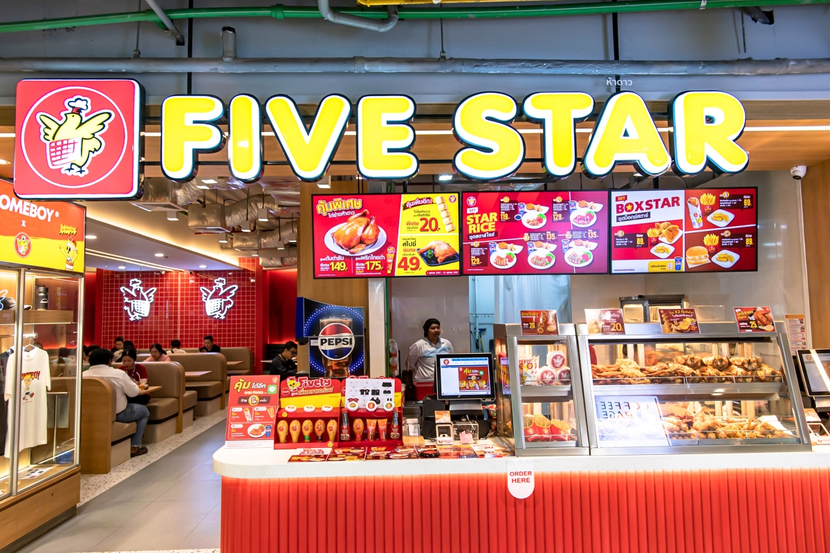 FIVE STAR Earns Recognition As Best Food Franchise 