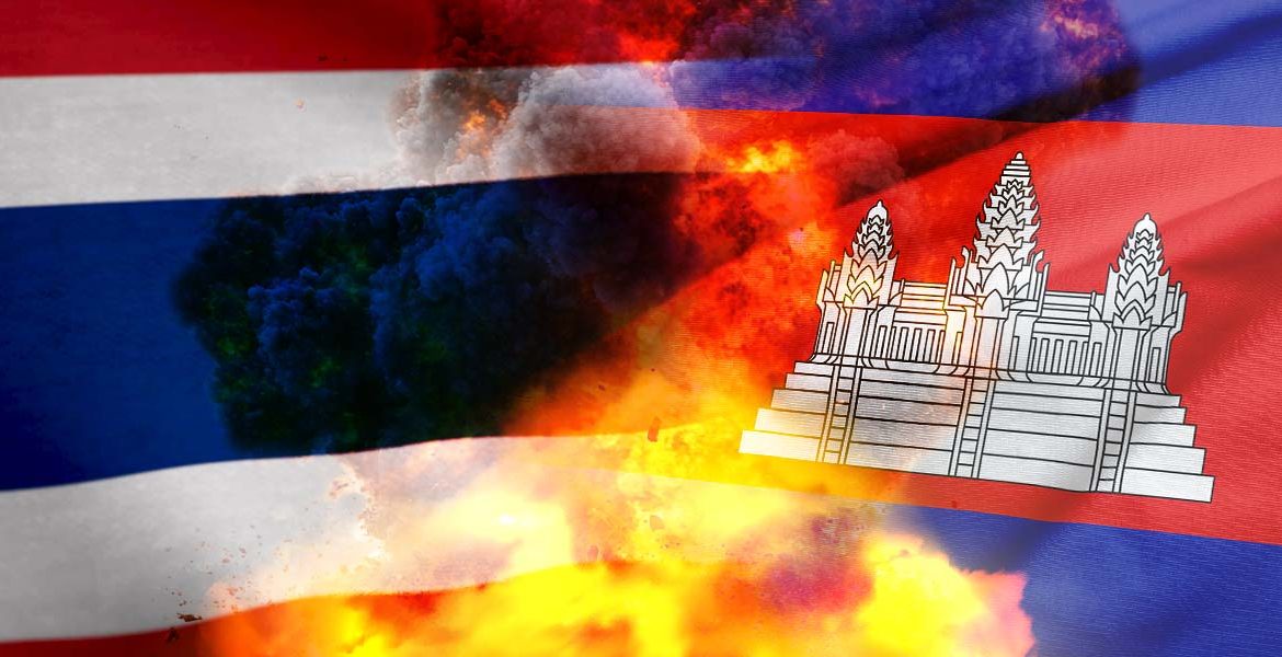 Thai Civilians Flee after Cambodian Missile Strike Hits Residential Areas