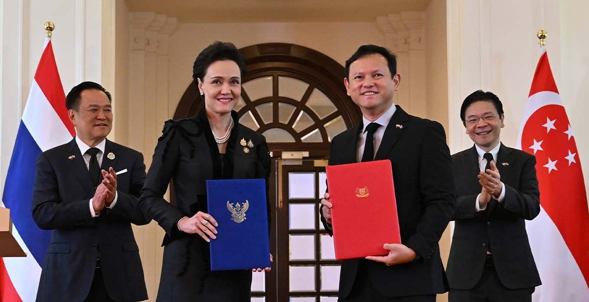 Thailand and Singapore Sign Pacts on Rice Trade and Geriatric Healthcare