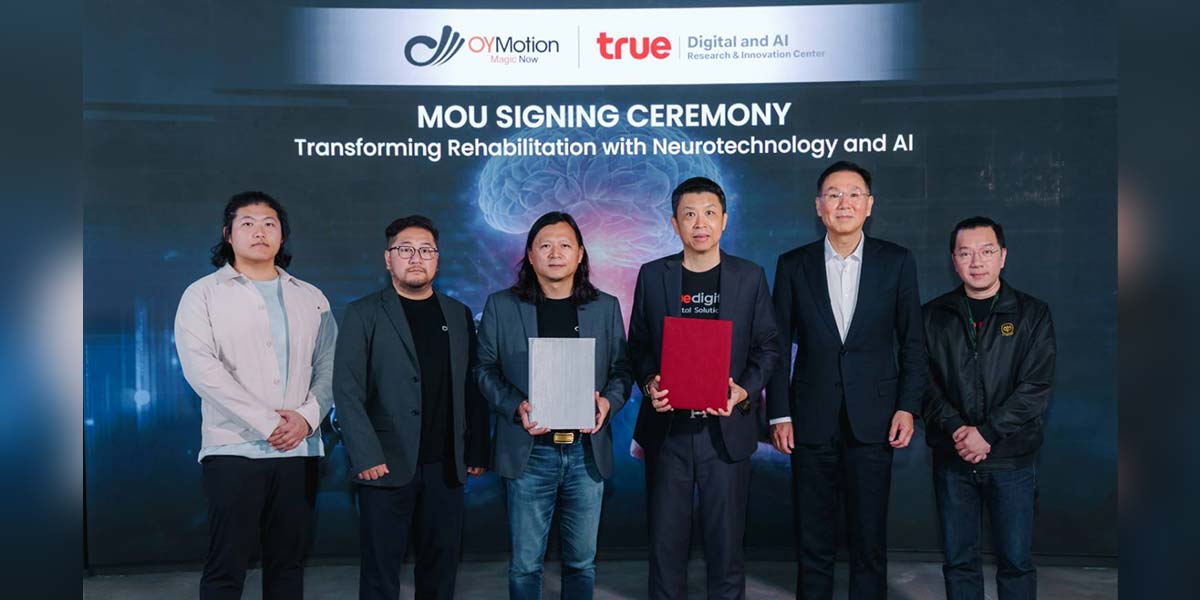 TRUE Partners with OYMotion to Pioneer Neuro AI Innovation, Setting New Standards for Thai Healthcare