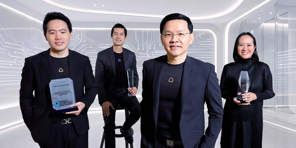 SCB Reinforces Digital Banking Leadership With Three Int’l Awards, Reflecting Success in Becoming AI-First Bank