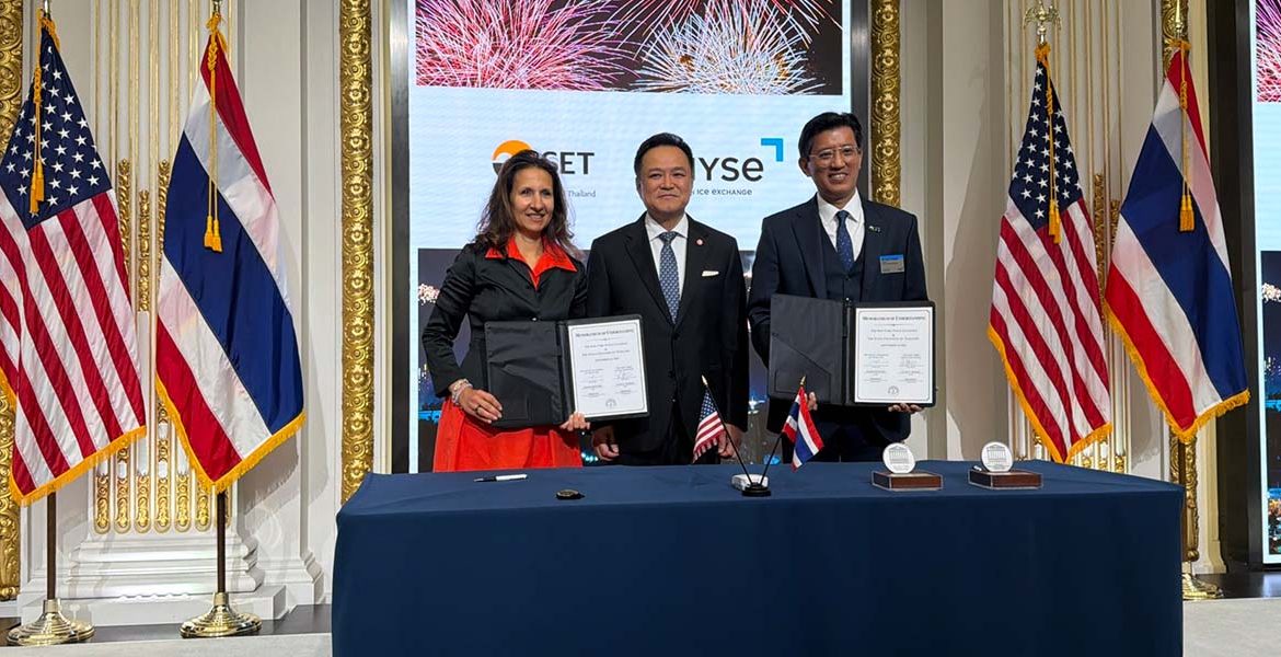 Thai Stock Exchange and NYSE Sign MOU to Deepen Capital Market Corporation